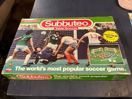 Vintage 1986 subbuteo table - subbuteo,